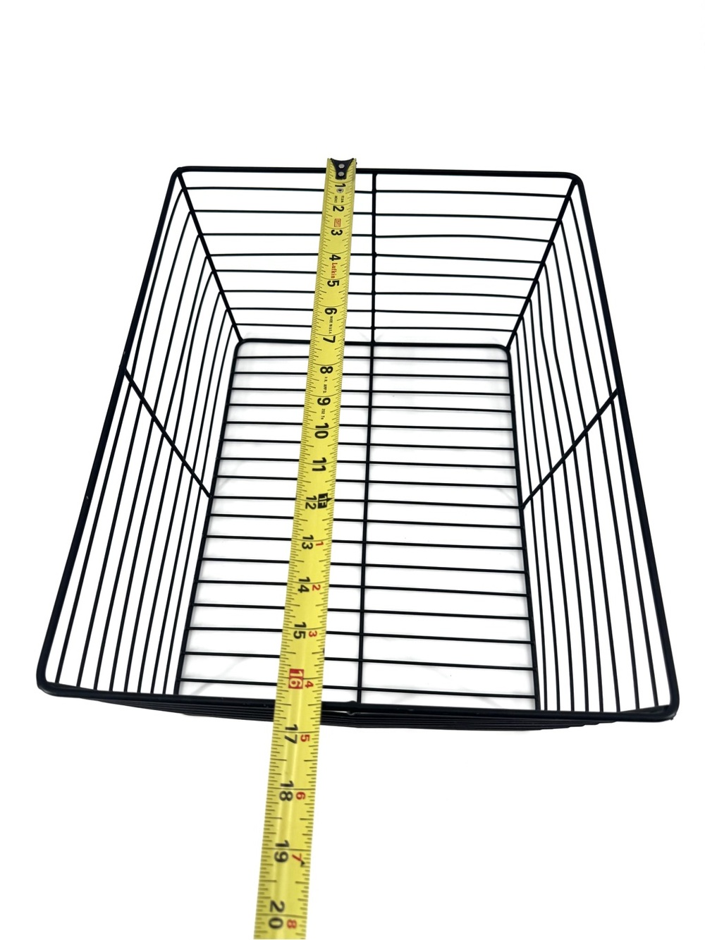 Set-of-2 Black Metal Wire Nesting (Large/Small) Baskets - Picture 8 of 13